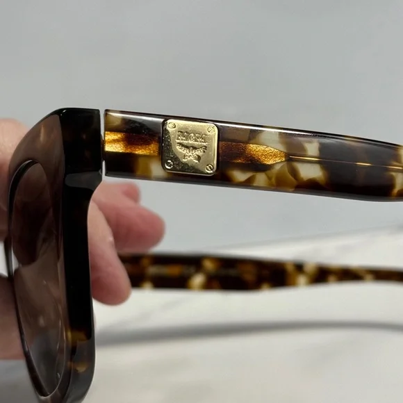 MCM Tortoise Shell Sunglasses with case MCM Tortoise Shell Sunglasses with case main image 3